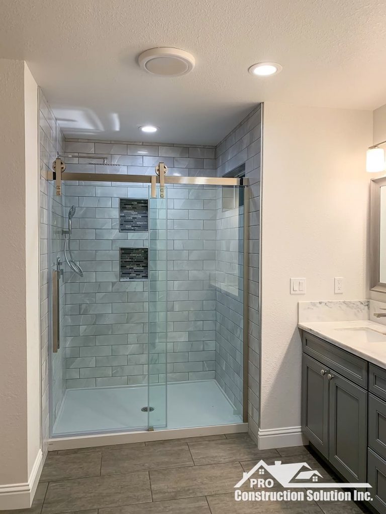 Master Bathroom Remodel with Polished Marble
